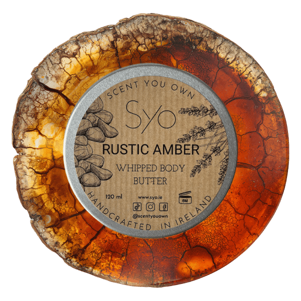 rusticamberbb120ml_syo.ie Rustic Amber Body Butter - Image 1